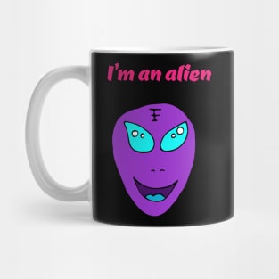 Alien face Mug